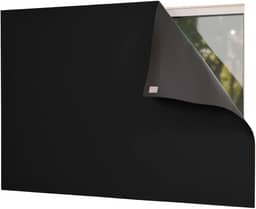 Cortina Painel Blackout com Fixador 100% Blackout (Preto, 1,40 m x 1,40m)