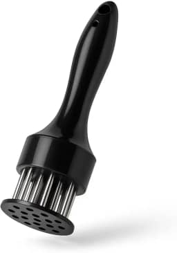 Amaciador de Carne com 16 Agulhas Inox Premium | Dupla Face Precisa | Maciez & Sabor