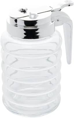 LYOR - Meleira de Vidro com Tampa de Plástico Cromada 280ml