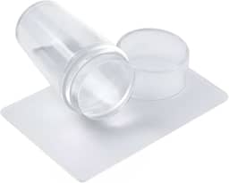 Carimbo de ferramenta de ponta francesa para unhas, kit de manicure francês para carimbos de arte de unhas