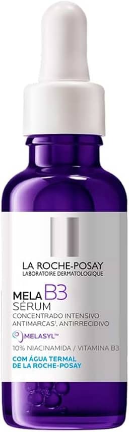 La Roche-Posay Mela B3 Sérum Antimanchas Concentrado, com Novo Ativo Melasyl™ e 10% Niacinamida, Corrige Manchas Solares e Pós-Acne, Previne Reaparecimento, 30ml