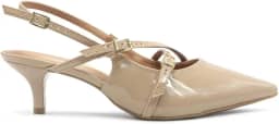 Sapato Slingback Salto Baixo Vizzano