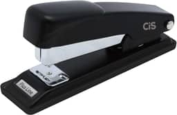 Grampeador CIS Plus Line p/ 20 folhas, Preto, Caixa com 1 unidade