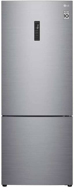 Geladeira Smart LG Frost Free Inverter 451L Inverse Inox Look 220V GC-B569NLL2