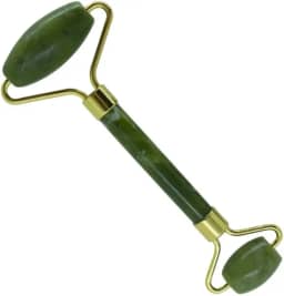 Rolo de Jade Para Rosto Massageador de Pele Roller Antirruga Relaxamento Cuidados com a Pele, Padrão Premium Feito de Pedra Natural.