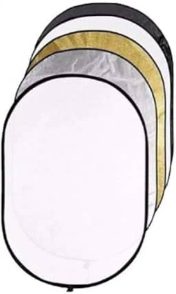 Rebatedor Fotográfico Refletor e Difusor 5 em 1 90x120cm Sou Foto