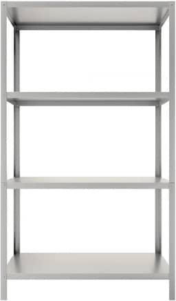 Estante Para Câmara Fria Aço Inox 4 Planos Lisos Promo24h