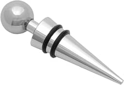 Mimo Style Tampa Para Garrafa de Vinho - Produzido em Alumínio com Design Afunilado; Rolha Seladora a Vácuo Ideal P/Manter Qualidade do Vinho Após Abrir Garrafa; Reutilizável Profissional e Doméstico