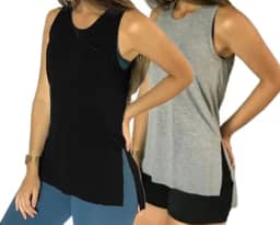 Regata Feminina Tapa Bumbum Academia Musculação Fitness Ginástica - BELLA NET