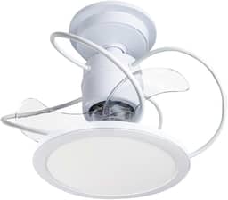 Ventilador de Teto Treviso Branco Confort LED Controle Remoto