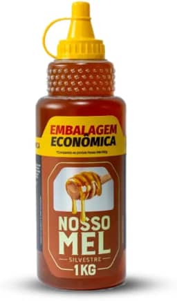 Mel De Abelha 100% Puro 1 Kg Florada Silvestre Melbras