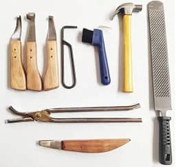 Combo Casqueamento Profissional Ferrageamento Para Cavalo