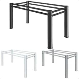 Base Para Mesa De Jantar Para Pedra Granito Vidro Madeira de até 120 x 80cm (Craqueado)