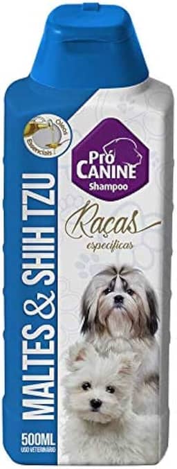 Shampoo Raças Específicas Maltês Shih Tzu ProCanine 500Ml