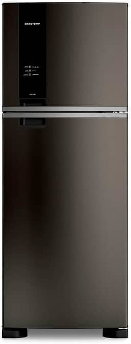 Geladeira Brastemp Eclipse Collection Frost Free Duplex A+++ 463 litros cor Black Inox Fresh Box e Cold Room 220V