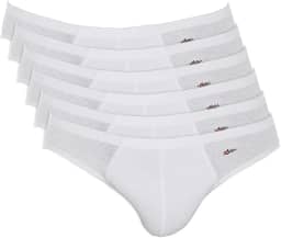 Kit 6 Cuecas Slip Algodão, Zorba, Masculino