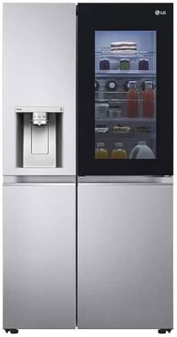 Geladeira Smart Lg Side by Side Instaview Craft Ice Uvnano 598 litros Motor Inverter Gc-x257csh1 - 127v