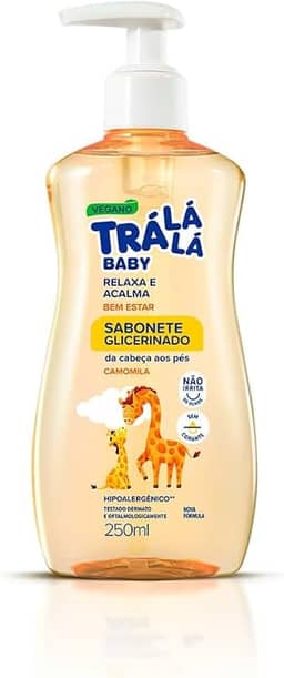 Sabonete Líquido da Cabeça aos Pés Trá Lá Lá Baby - Bem Estar (250ml)