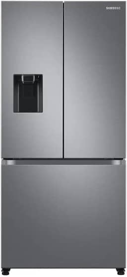 Geladeira Samsung RF49A Inverter Frost Free 3 Portas com Dispenser de Água 470L Inox Look 220V