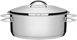 Caçarola Rasa Com Fundo Triplo Tramontina Solar Inox Diâmetro De 20 Cm