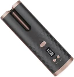 Escova Alisadora,Sem Fio Escova Alisadora5 em 1 - Alisa, Hidrata, Modela, Alinha e Anti-Frizz(Preto(Cachos))