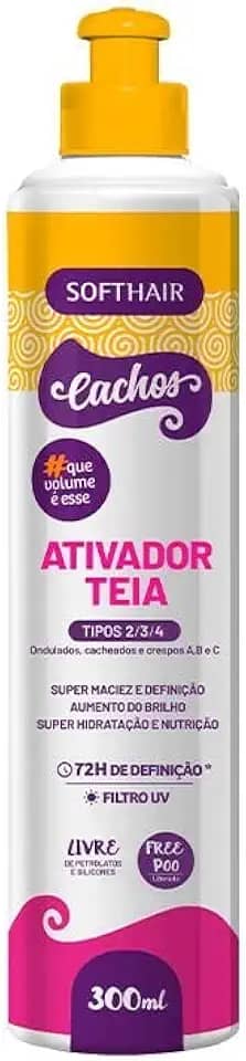 Softhair Ativador Teia - Tipos 2/3/4