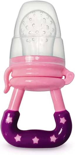 Adoleta Bebê Alimentador de Silicone Para Bebê Rosa