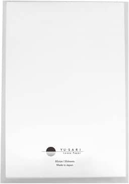 Nakabayashi YU-SARI NYLS-B501-W Papel solto para caneta-tinteiro, B5, cor sólida