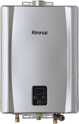 Rinnai E21-21 litros GLP Prata - Aquecedor de Água a Gás Digital REU-E211 FEH
