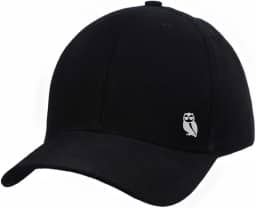 Boné Com Regulagem Estampado Coruja Marca Hyve Aba Curvada