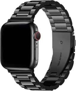 Gshield Pulseira Metal Armor em Aço Inoxidável compatível com Apple Watch