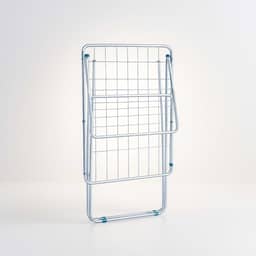 Varal Maxi Gigante Branco de Aço com Abas de Chão Mor Para Secagem de Roupas - Ideal para Familias e Muitas Roupas