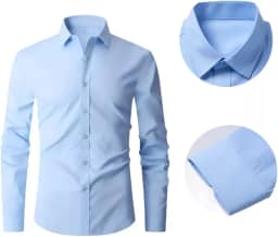Camisa Social Masculina Executive Slim - Importada*