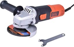 BLACK+DECKER Esmerilhadeira Angular 115mm, com Potência de 820W, com 1 Disco e Chave de Aperto, Modelo G720, 220V