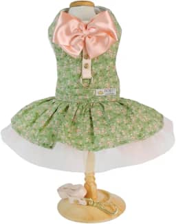 Vestido Lady Flores Verde, Tamanho M