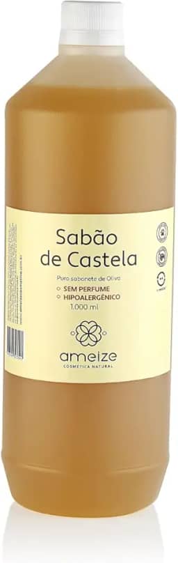 Sabonete de Castela 100% Oliva Sem Perfume 1 litro