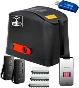 Motor de Portão Garen Fit Connect 220V com Wi-Fi App GSmart 4.0 e 3,5m de Cremalheira