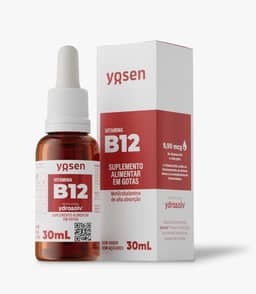 Vitamina B12 de Alta Absorção Ydrosolv Yosen 30ml - Um Novo Conceito em Vitamina B12