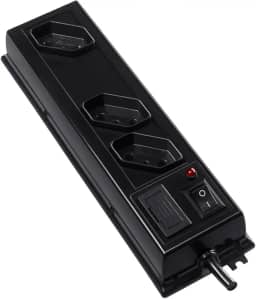 Filtro de linha para pc gamer Notebook som | Involts (3 TOMADAS)