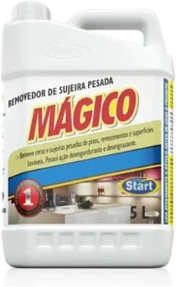 Desengraxante Desengordurante de Sujeira Pesada Mágico Start 5 Litros Removedor Cera