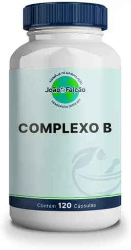 Vitamina Complexo B - 120 cápsulas