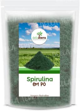 Spirulina em Pó Granel Premium 1Kg Della Terra