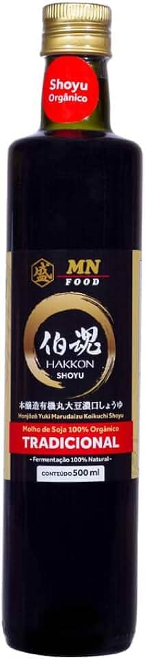 Molho Shoyu Mn Food Orgânico Tradicional 500ml