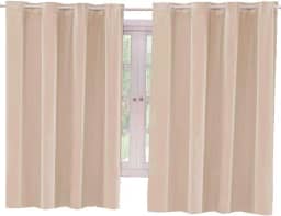 Cortina Blackout Corta Luz 220cm x 130cm - Palha