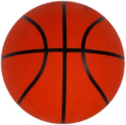 Bola de Basquete Oficial, Tamanho Padrão, Laranja e Preta, para Treino e Jogo Profissional