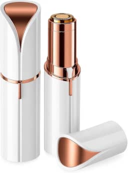 Depilador Elétrico Feminino Removedor de Pelos Buço Rosto Portátil Recarregável e Compacto