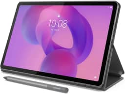 Tablet Lenovo Idea Tab Octa-Core, 8GB RAM, 128GB, Wi-Fi, Android 15, Tela 11 Pol, Acompanha Caneta e Case Cinza - ZAFR0856BR