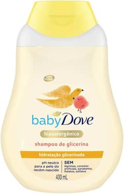 Baby Dove Shampoo Hidratação Glicerinada 400 ML