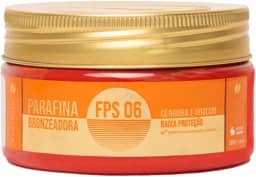 Parafina bronzeador acelerador de bronzeado Duotrato 200g (Cenoura e Urucum)