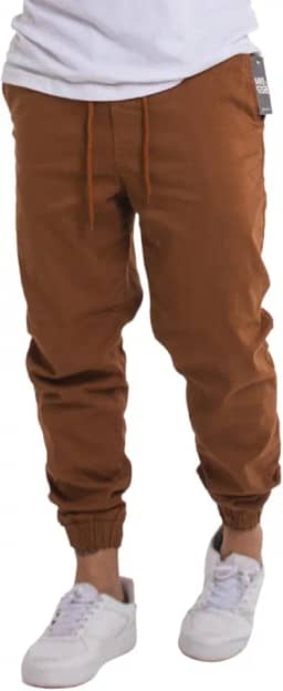 Calças Jogger Jeans Masculina Com Elástico Super Confortavel Com Cordão e Bolsos